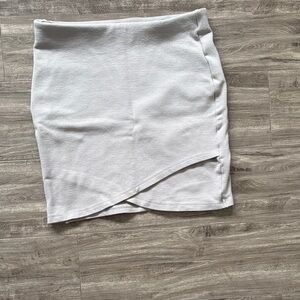 Talula Asymmetrical Cream Skirt